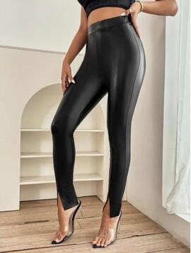Colanti Dama Piele Ecologica Annissa One Negru